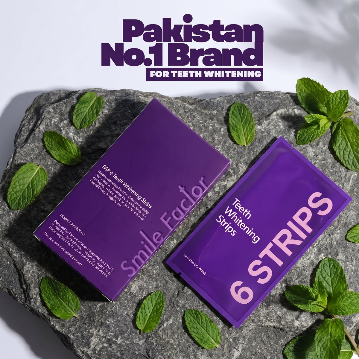 Pack of 6 Purple Whitning Strips 6  in one get 20% off on this Deal, 🔥 EXCLUSIVE BUNDLE DEAL🔥